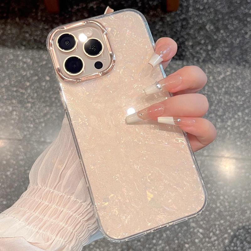 Luxury Glitter Shell Pattern Laser Phone Case For iPhone 12 13 14 15 16 Pro Max Plus Plating Soft IMD Shockproof Cover For iPhone 13
Luxury Glitter Shell Pattern Laser Phone Case For iPhone 12 13 14 15 16 Pro Max Plus Plating Soft IMD Shockproof Cover For iPhone 13