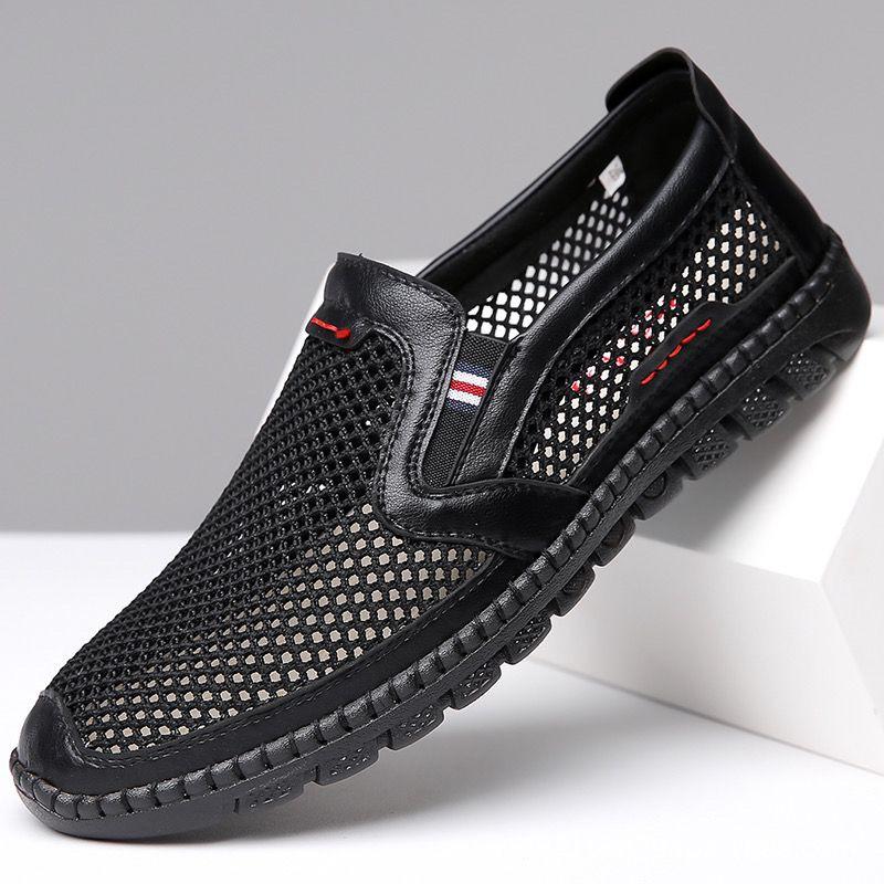 Casual shoes men s leather shoes breathable and versatile men s soft sole comfortable low-top sandals mesh shoes 39
Casual shoes men s leather shoes breathable and versatile men s soft sole comfortable low-top sandals mesh shoes 39