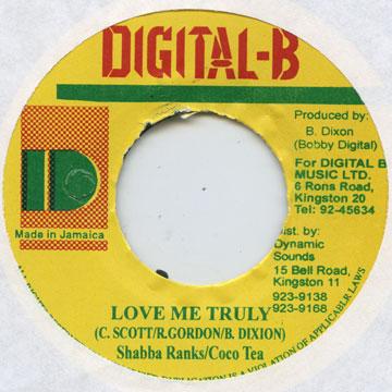 7inch Record SHABBA RANKS, COCOA TEA - Love Me Truly Digital B 1994 Jamaica Reggae, Ska & Dub
7inch Record SHABBA RANKS, COCOA TEA - Love Me Truly Digital B 1994 Jamaica Reggae, Ska & Dub