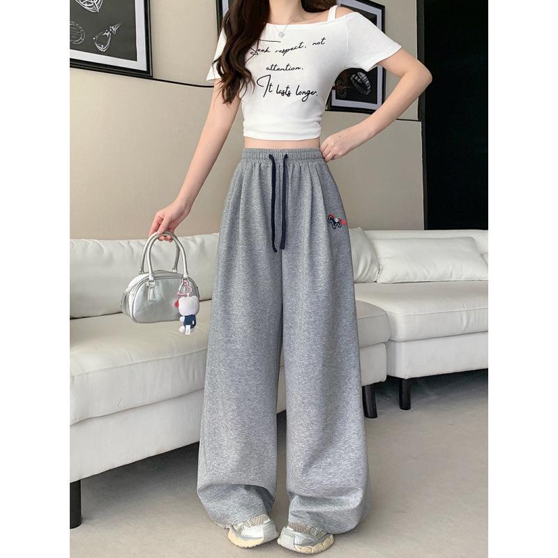 2026 Spring Plus Size Women s High Waist Embroidered Wide Leg Pants 2XL серый
2026 Spring Plus Size Women s High Waist Embroidered Wide Leg Pants 2XL серый