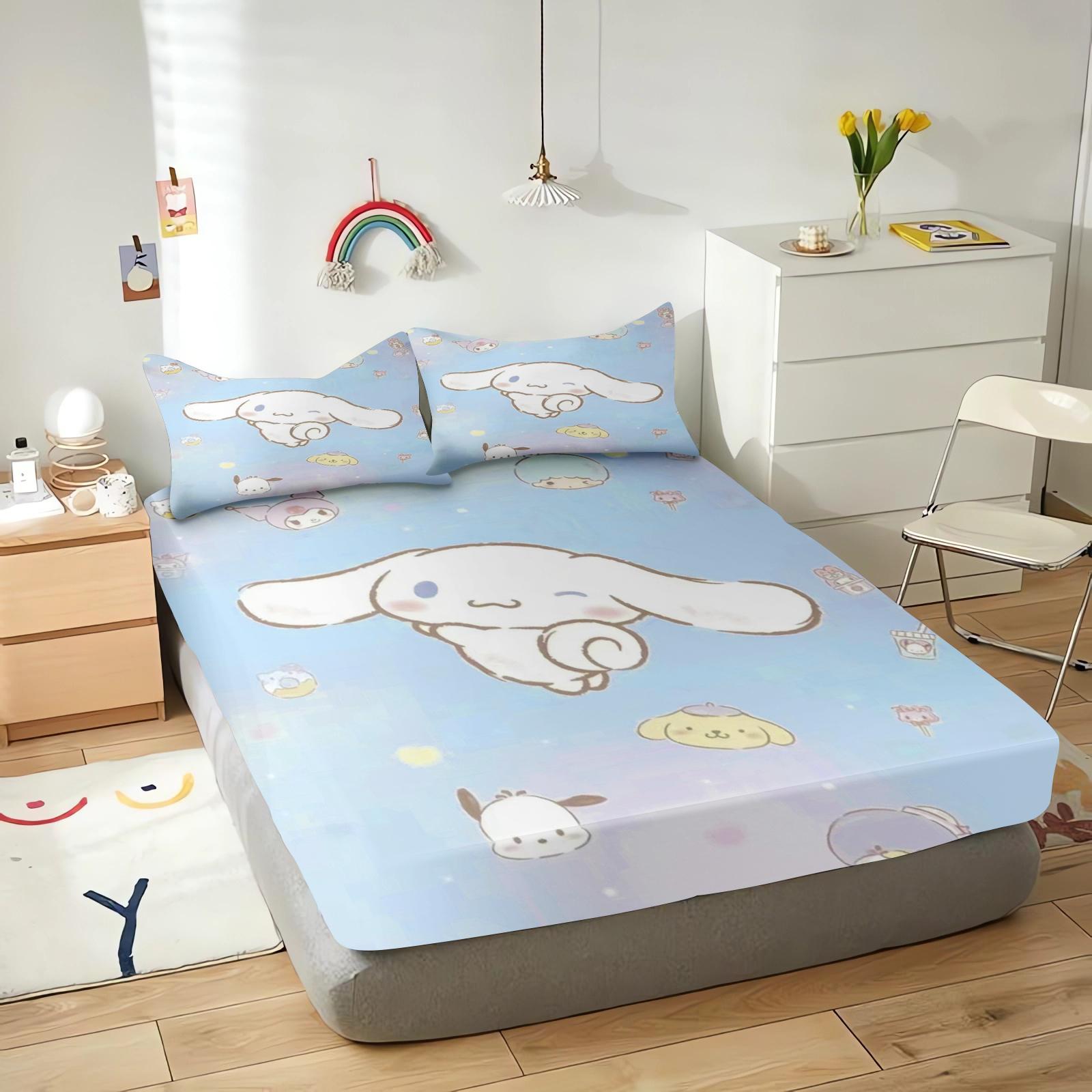 Дитяча натяжна простирадло з мультфільмом Cinnamoroll Sanrio М яке покривало з еластичною гумкою Собачка Кориця Милий принт Постільна білизна на замовлення 90x190cmx25cm
Дитяча натяжна простирадло з мультфільмом Cinnamoroll Sanrio М яке покривало з еластичною гумкою Собачка Кориця Милий принт Постільна білизна на замовлення 90x190cmx25cm