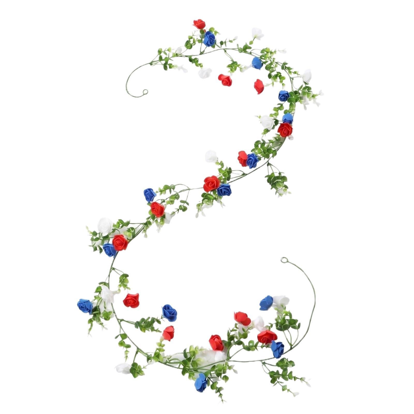 American Independence Day Decorations, And Blue Daisies. One Size
American Independence Day Decorations, And Blue Daisies. One Size