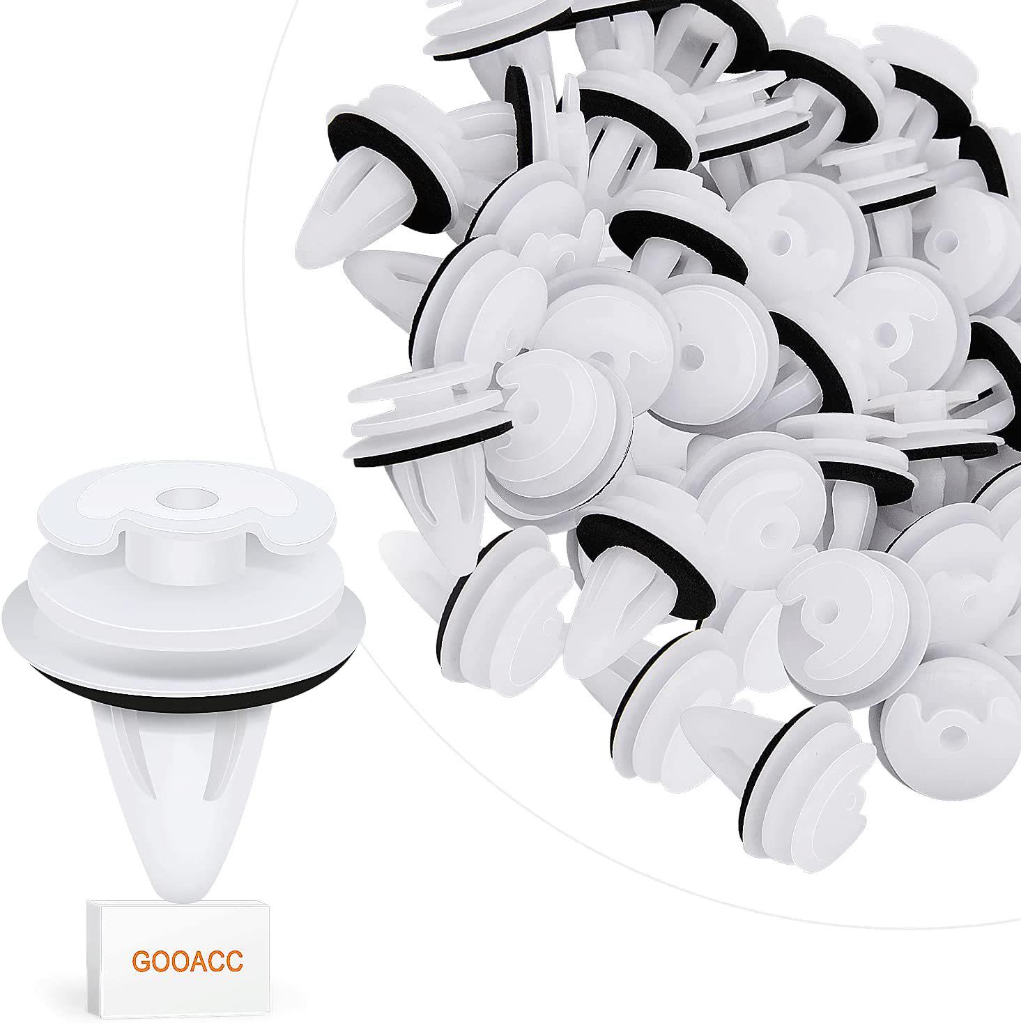 BMW Door Trim Retaining Clip with Sealing Ring - Part 51411973500 50 PCS
BMW Door Trim Retaining Clip with Sealing Ring - Part 51411973500 50 PCS