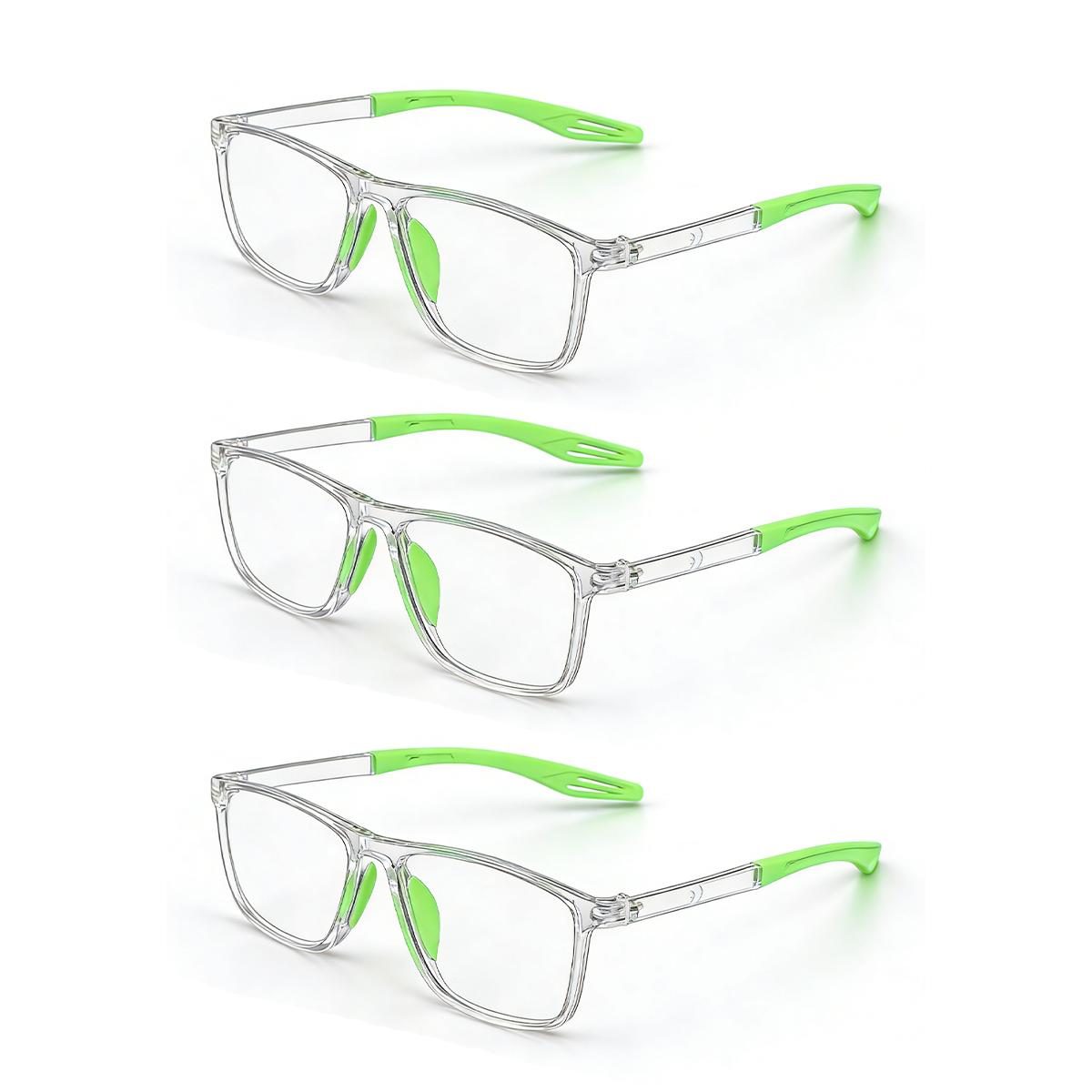 3 Pack Sports Presbyopia Glasses Anti Slip Mirror Leg Design Universal Reading Glasses Suitable for Middle-aged Men and Women L2 +100
3 Pack Sports Presbyopia Glasses Anti Slip Mirror Leg Design Universal Reading Glasses Suitable for Middle-aged Men and Women L2 +100