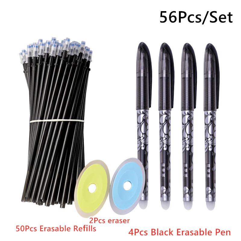 50 pieces/set of 0.5mm erasable pen refills 56pcs чорний
50 pieces/set of 0.5mm erasable pen refills 56pcs чорний