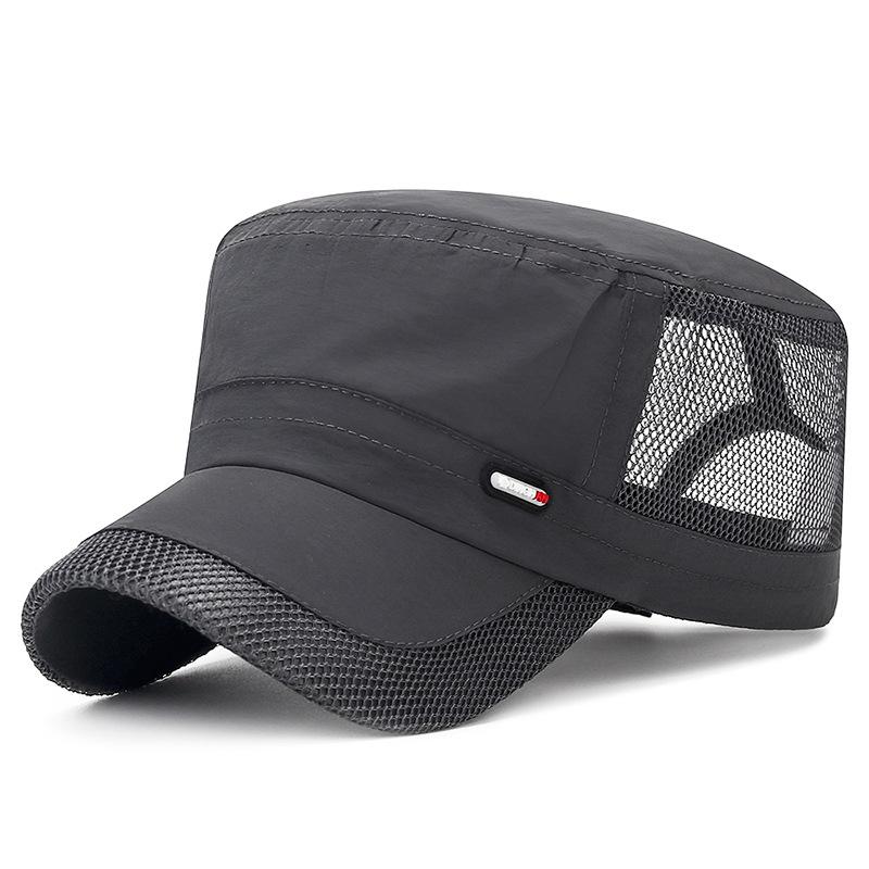 Quick-drying Hats Men s Flat-top Hats Spring and Autumn Sun Protection and Shading Patchwork Mesh Breathable Sun Hats Adjustable 55-60cm
Quick-drying Hats Men s Flat-top Hats Spring and Autumn Sun Protection and Shading Patchwork Mesh Breathable Sun Hats Adjustable 55-60cm