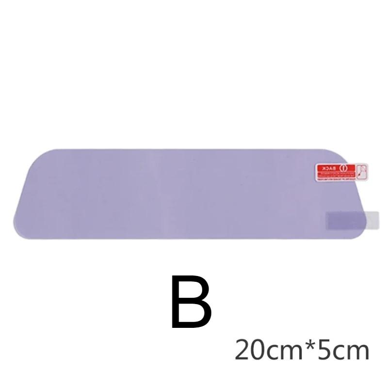 Car rearview mirror anti glare film, night reversing glare protection sticker, safe driving protection film accessories
Car rearview mirror anti glare film, night reversing glare protection sticker, safe driving protection film accessories
