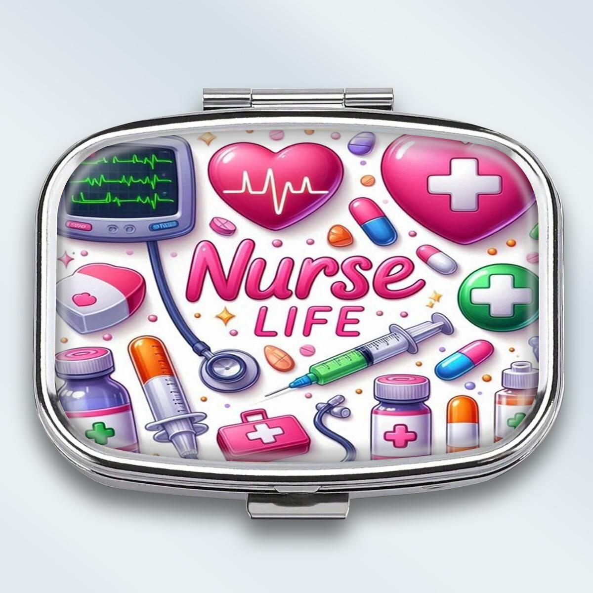 Portable Pill Box with 2 Compartments, Mini Metal Medicine Organizer Case, Cute Printed Pill Container for Vitamins, Pills, Jewelry, Travel, Daily Use разноцветный
Portable Pill Box with 2 Compartments, Mini Metal Medicine Organizer Case, Cute Printed Pill Container for Vitamins, Pills, Jewelry, Travel, Daily Use разноцветный