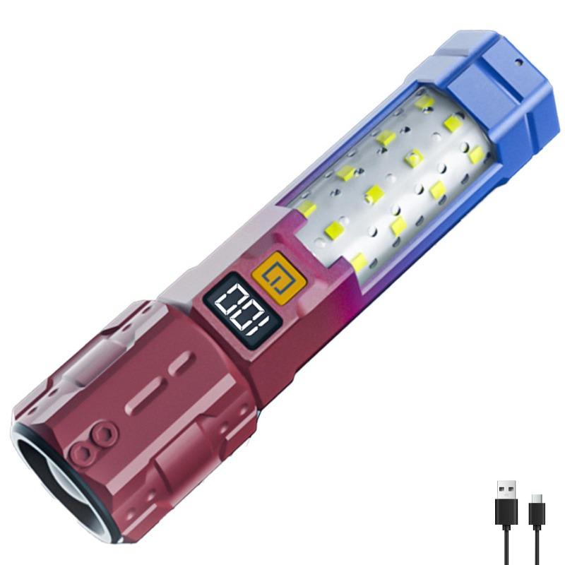 High Intensity Zoomable LED Lamp 5W Power 1200mAh Rechargeable Telescopic Focus IP44 Waterproof Lightweight 102g Outdoor 1PC
High Intensity Zoomable LED Lamp 5W Power 1200mAh Rechargeable Telescopic Focus IP44 Waterproof Lightweight 102g Outdoor 1PC