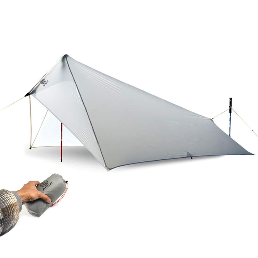 Aricxi Ultralight Rainfly Tent Tarp, Waterproof 15D Silicone Coated Nylon Camp Shelter Canopy Rainfly, Lightweight Tarp
Aricxi Ultralight Rainfly Tent Tarp, Waterproof 15D Silicone Coated Nylon Camp Shelter Canopy Rainfly, Lightweight Tarp