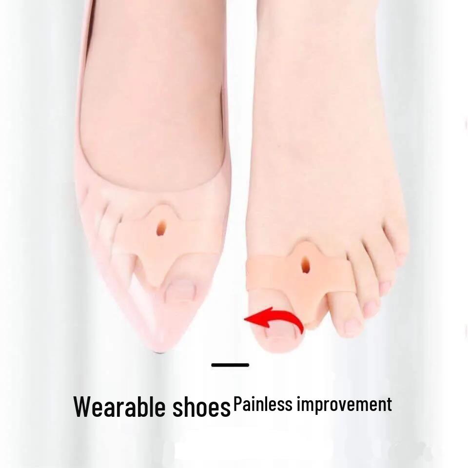 Silicone Bunion Corrector & Toe Separator for Shoes One Size
Silicone Bunion Corrector & Toe Separator for Shoes One Size