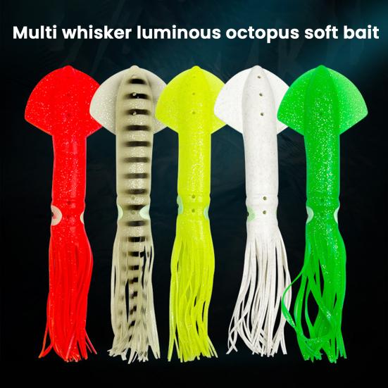 5Pcs Artificial Baits Luminous Octopus Fishing Lures Realistic Looking Bright Colors Silicone Fishing Baits Octopus Skirt Lures 5pcs
5Pcs Artificial Baits Luminous Octopus Fishing Lures Realistic Looking Bright Colors Silicone Fishing Baits Octopus Skirt Lures 5pcs