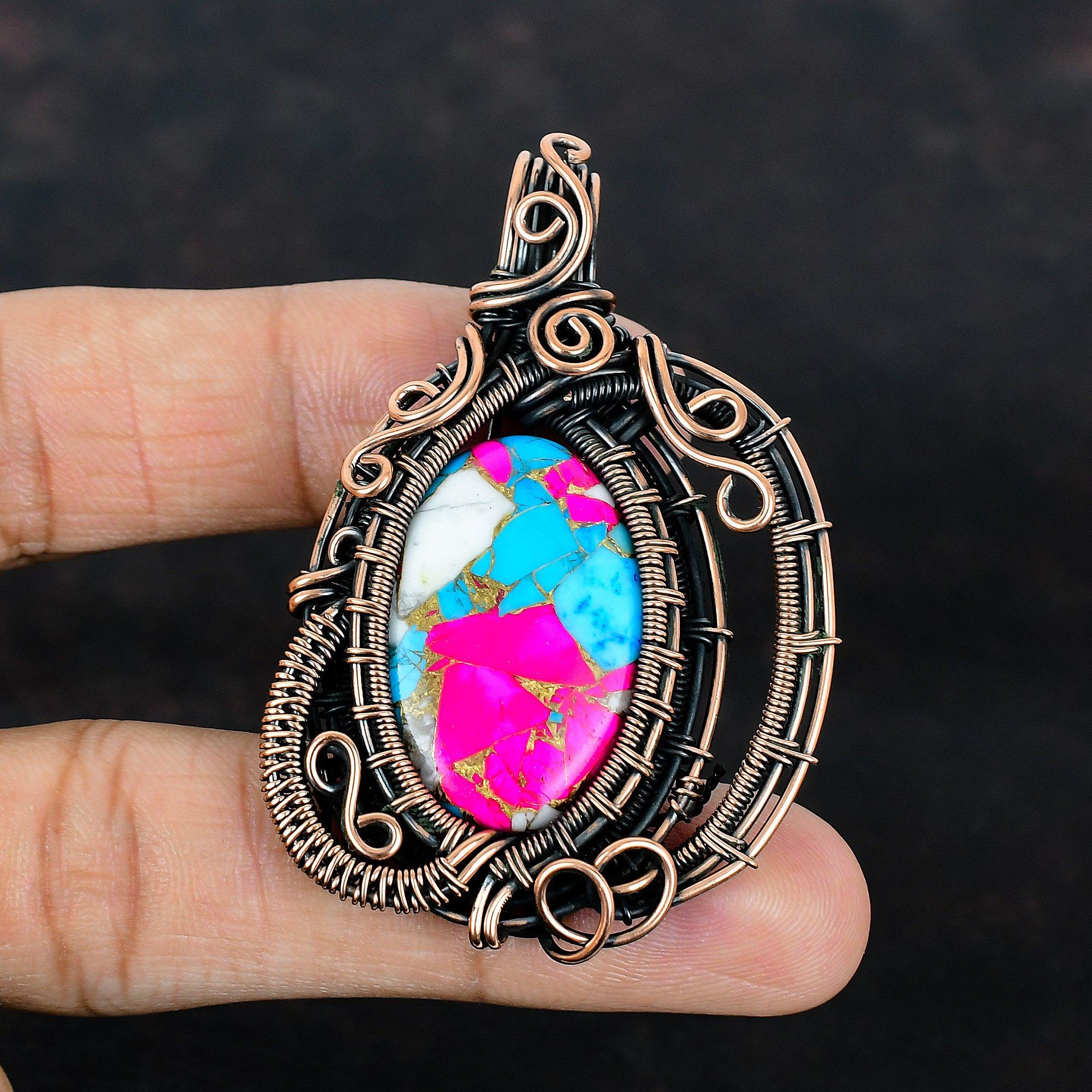 Cotton candy turquoise pendant copper wire wrapped handmade pendant cotton candy turquoise gemstone jewelry wedding gift copper wire jewelry
Cotton candy turquoise pendant copper wire wrapped handmade pendant cotton candy turquoise gemstone jewelry wedding gift copper wire jewelry