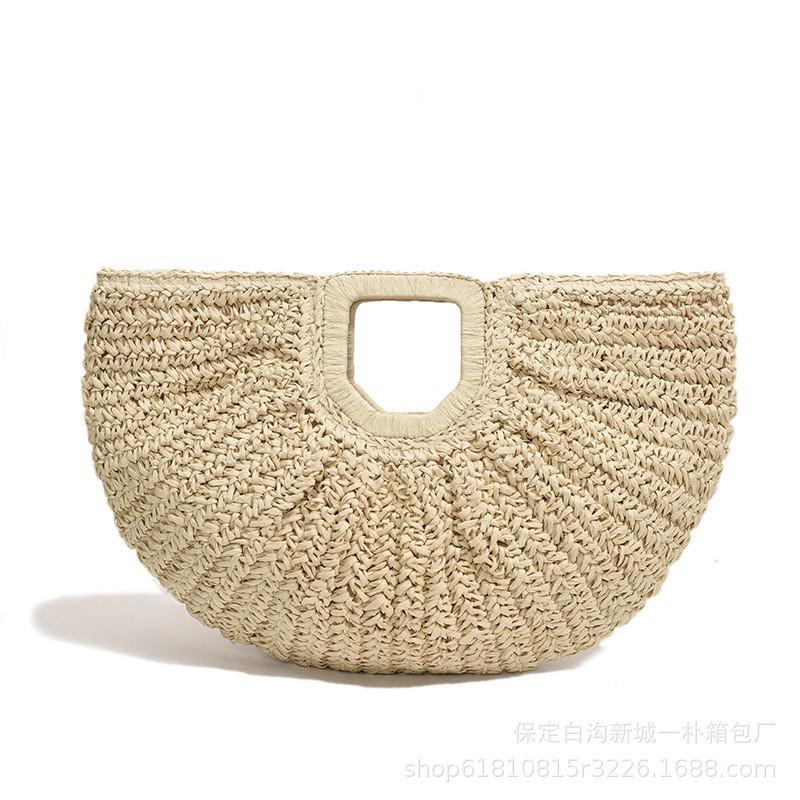 Super Fire Straw Woven Bag Women s High-quality Temperament Hand-held Niche Portable Commuter Beach off білий колір
Super Fire Straw Woven Bag Women s High-quality Temperament Hand-held Niche Portable Commuter Beach off білий колір
