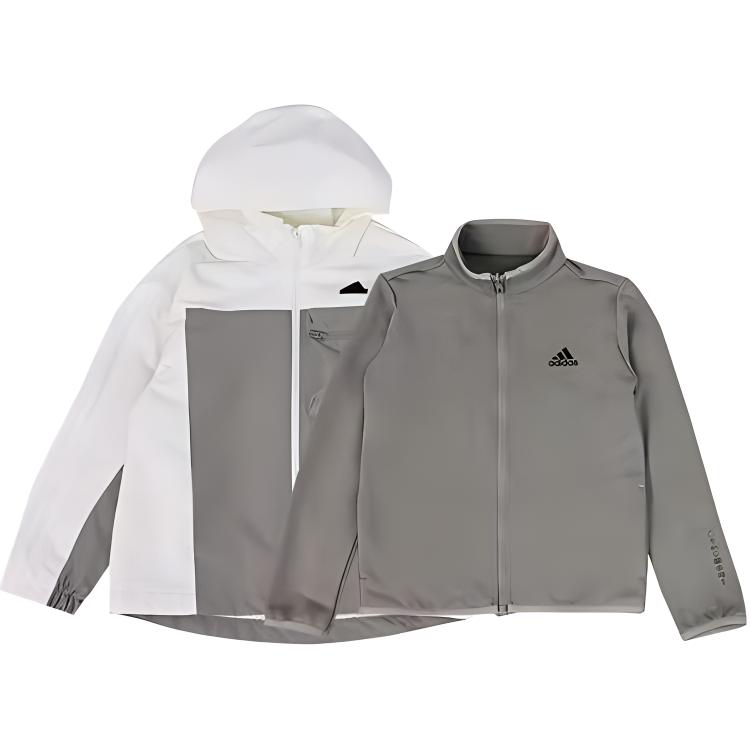 Adidas Jackets & Coats White Gray Teenagers JE8651 A152
Adidas Jackets & Coats White Gray Teenagers JE8651 A152
