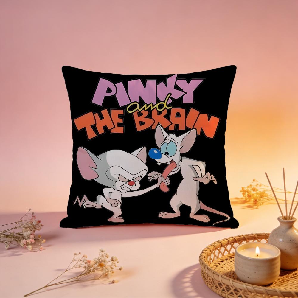 Stylish PPinky and the Brainful Cushion Cover Comfortable Durable Pillow Cover MultiScene for Home Office Car Sofa 30X30cm
Stylish PPinky and the Brainful Cushion Cover Comfortable Durable Pillow Cover MultiScene for Home Office Car Sofa 30X30cm