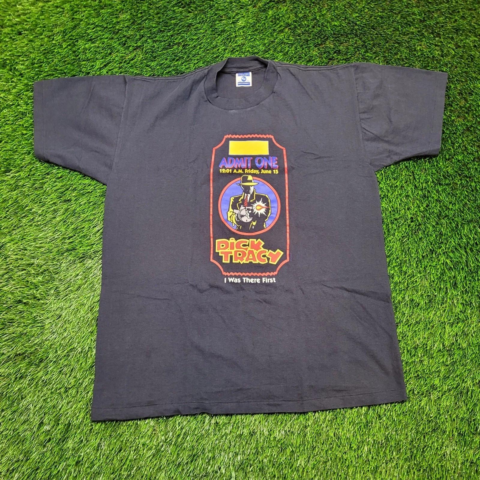 VTG Dated 1990 Dick Tracy Movie Premiere Tee Single Stitch USA Made XL 3XL
VTG Dated 1990 Dick Tracy Movie Premiere Tee Single Stitch USA Made XL 3XL