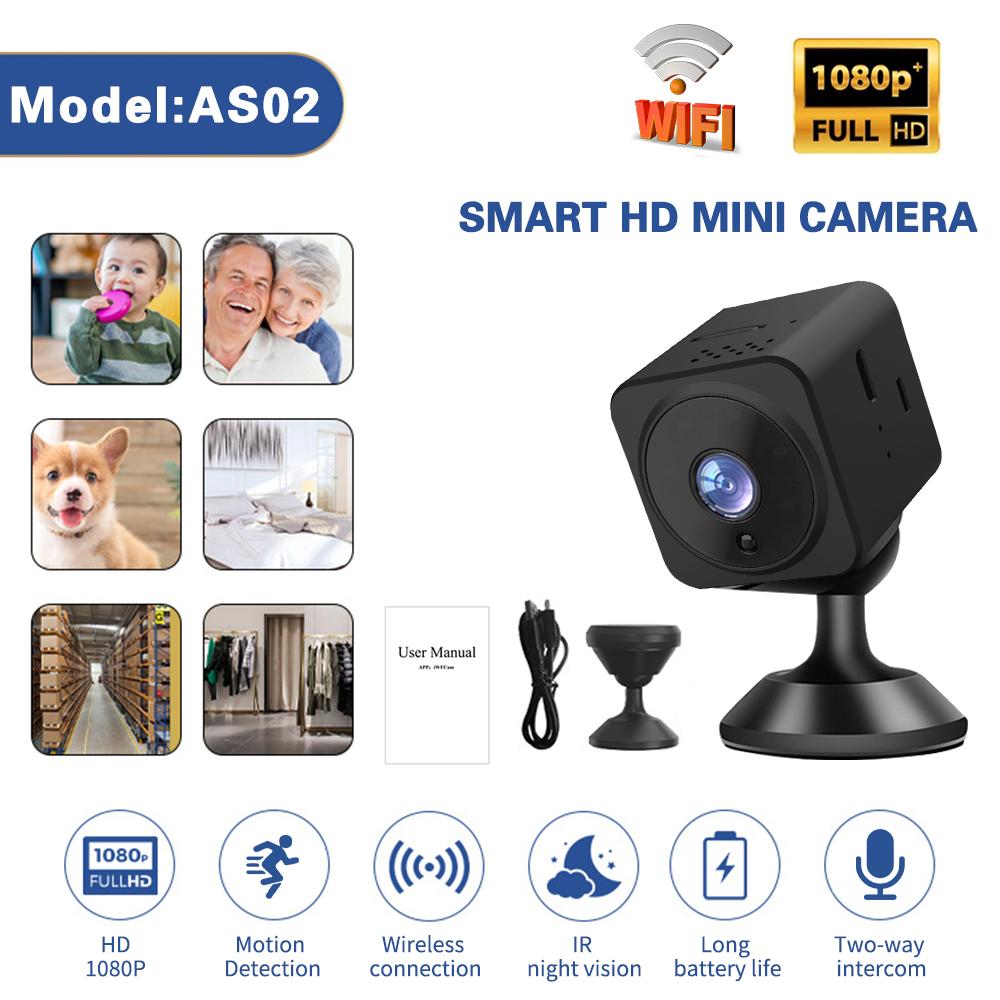Mini Security Camera for Home 1080P HD Camera WiFi Wireless Camera Indoor with Wide Angle Infrared Night Vision Two-way Intercom Cam Add 128G Card
Mini Security Camera for Home 1080P HD Camera WiFi Wireless Camera Indoor with Wide Angle Infrared Night Vision Two-way Intercom Cam Add 128G Card