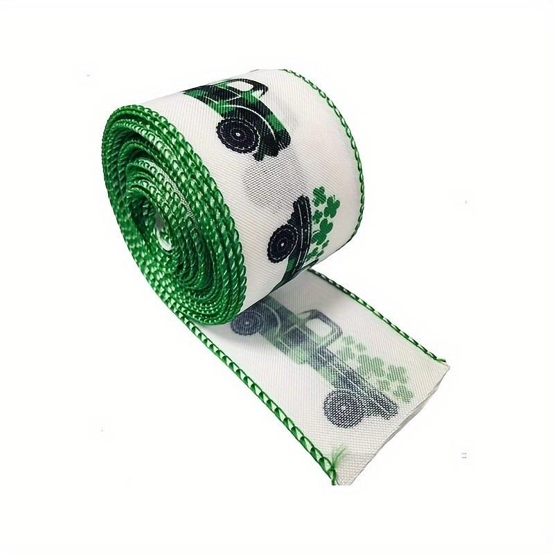 Ирландская элегантная тематическая лента на День святого Патрика, идеально подходящая для поделок и украшения мероприятий