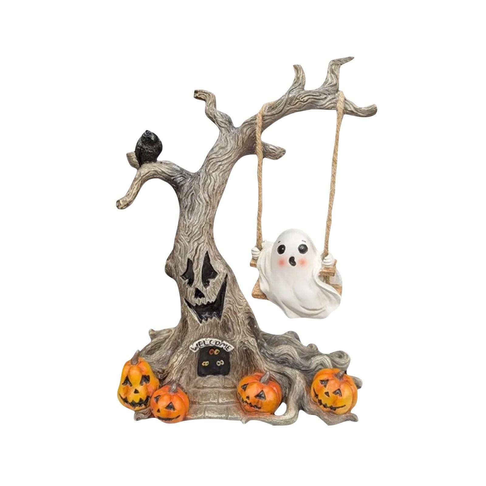 Качание на качелях - Милый жуткий декор на Хэллоуин, фигурка и украшение для крыльца в помещении и на улице, для украшения рабочего стола, книжной полки One Size
Качание на качелях - Милый жуткий декор на Хэллоуин, фигурка и украшение для крыльца в помещении и на улице, для украшения рабочего стола, книжной полки One Size