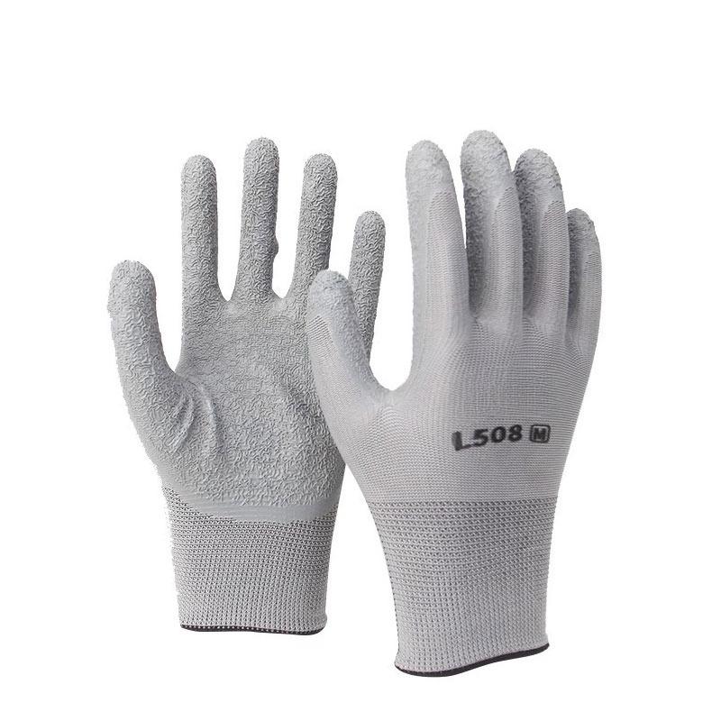Grey Latex Safety Protective Glove Good Breathability Wear Resistance Suitable for Equipment Maintenance Construction Processing
Grey Latex Safety Protective Glove Good Breathability Wear Resistance Suitable for Equipment Maintenance Construction Processing
