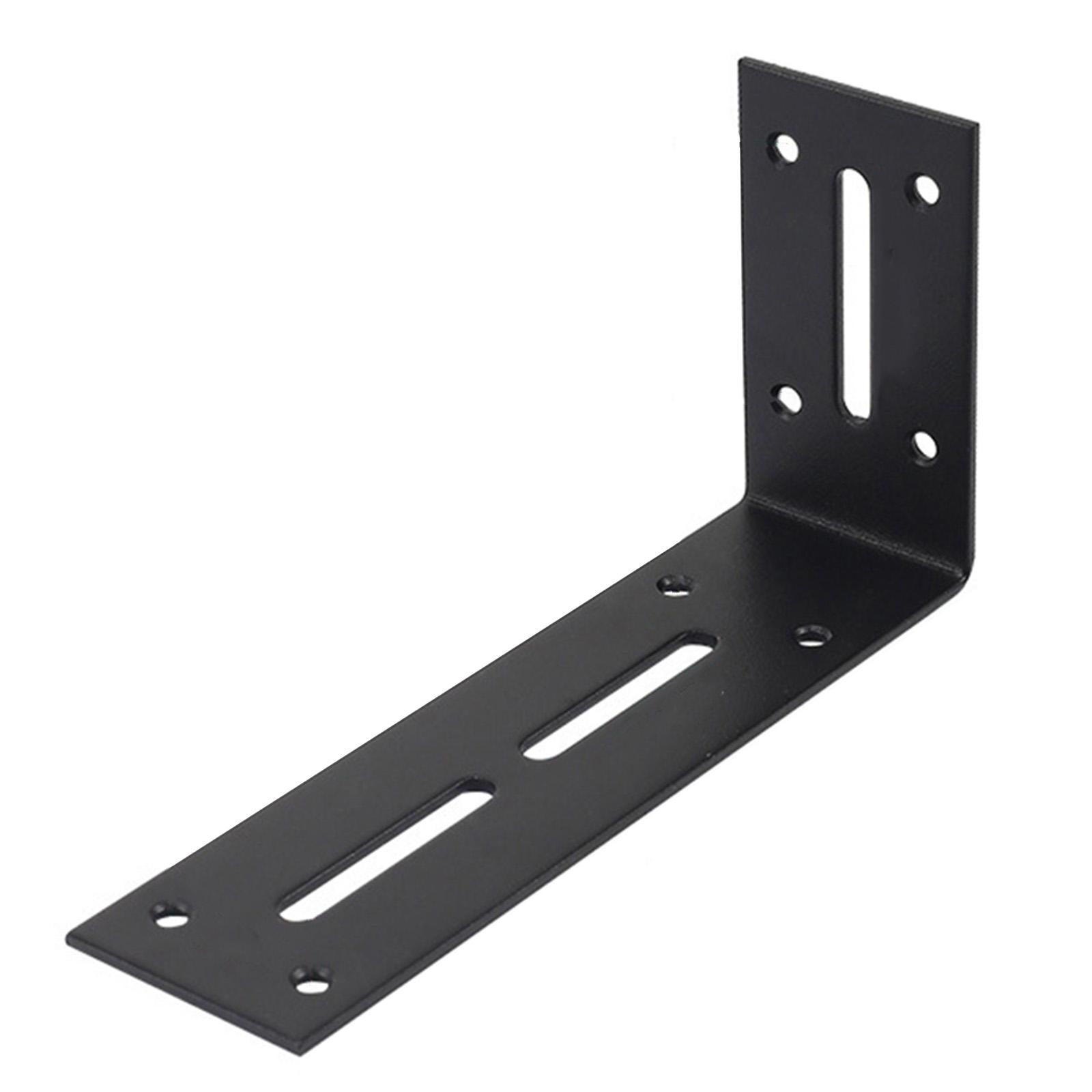 1pcs L-Shaped Corner Brackets Metal Corner Braces Drawer Shelf Wall Bracket Fixing Right Angle Corners Brace Furniture Hardware S чорний
1pcs L-Shaped Corner Brackets Metal Corner Braces Drawer Shelf Wall Bracket Fixing Right Angle Corners Brace Furniture Hardware S чорний