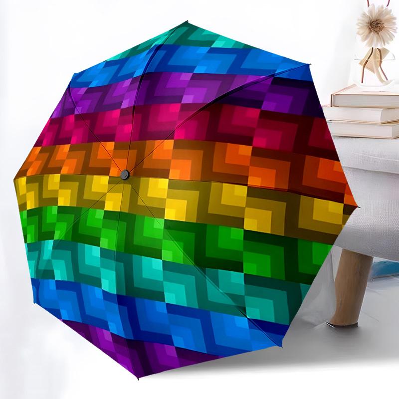 1pc Pixel Art Automatic Folding Umbrella - 8-Rib Automatic Open/Close, Large Canopy Birthday Festival Gift yy251217136
1pc Pixel Art Automatic Folding Umbrella - 8-Rib Automatic Open/Close, Large Canopy Birthday Festival Gift yy251217136