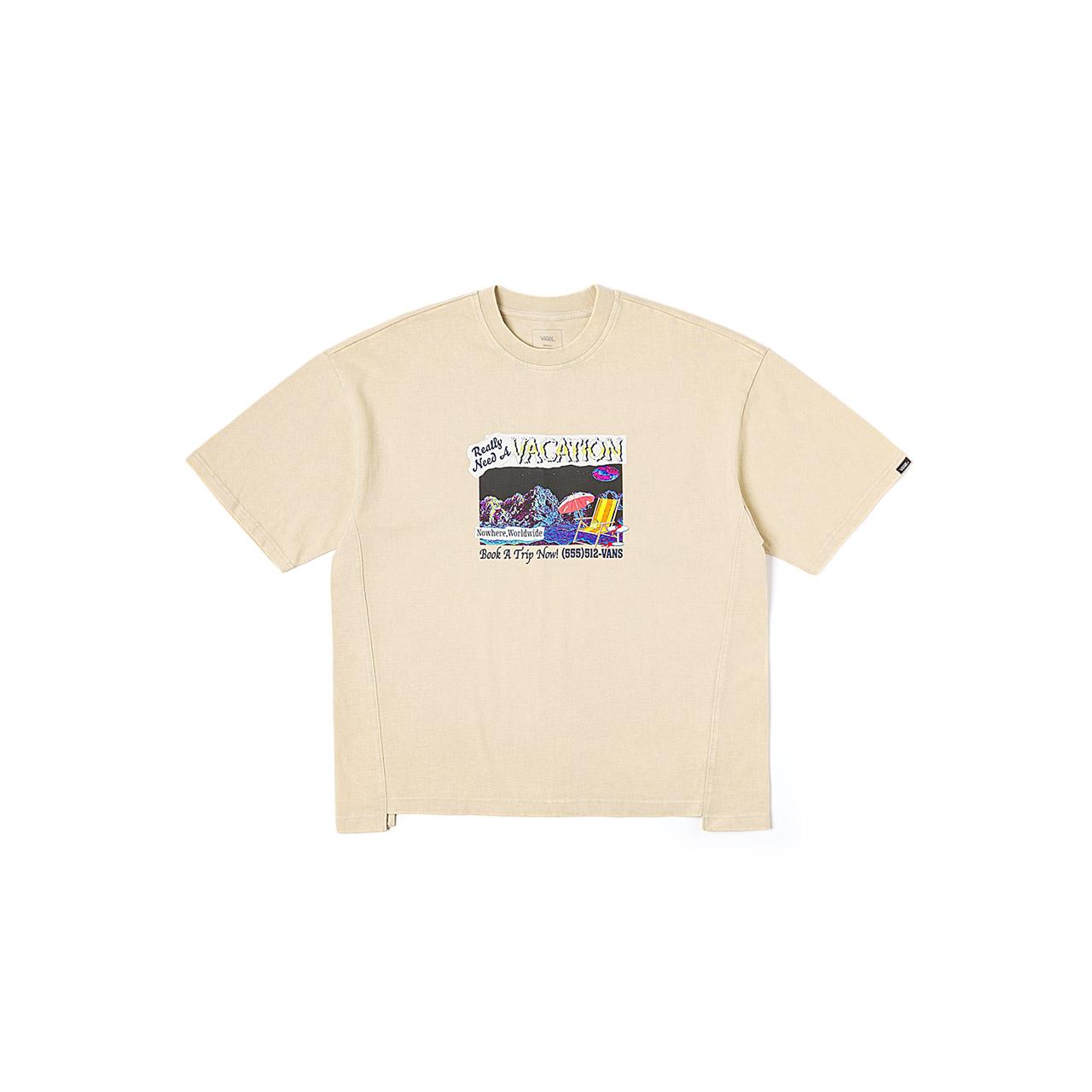 Vans Vacation Style Round Neck Short Sleeve T-Shirt Unisex Tops Oatmeal VN000NN12N1 M
Vans Vacation Style Round Neck Short Sleeve T-Shirt Unisex Tops Oatmeal VN000NN12N1 M