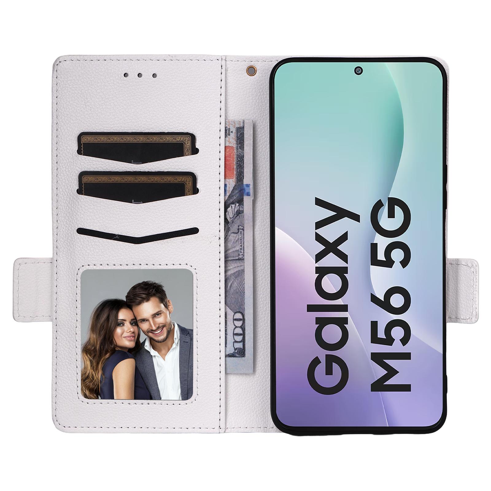 For Samsung Galaxy M56 5G Case with Wrist Strap Litchi Texture PU Leather Wallet Phone Cover Baby Blue
For Samsung Galaxy M56 5G Case with Wrist Strap Litchi Texture PU Leather Wallet Phone Cover Baby Blue