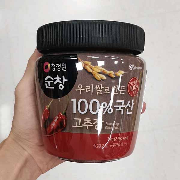 Chungjungone 100% Korean Gochujang 1kg
Chungjungone 100% Korean Gochujang 1kg