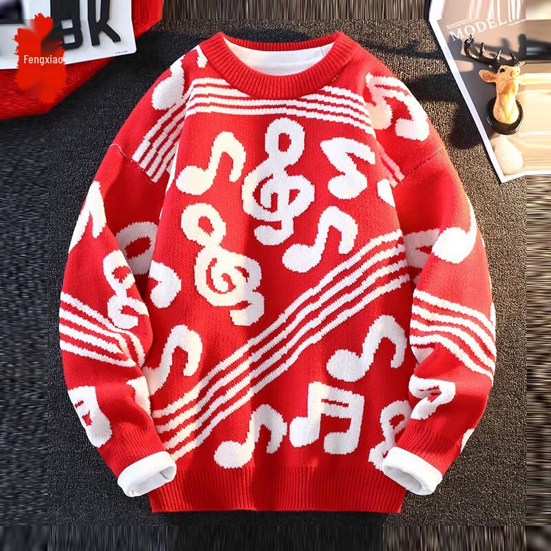 Men s Jacquard Round Neck Thick Sweater 3XL
Men s Jacquard Round Neck Thick Sweater 3XL