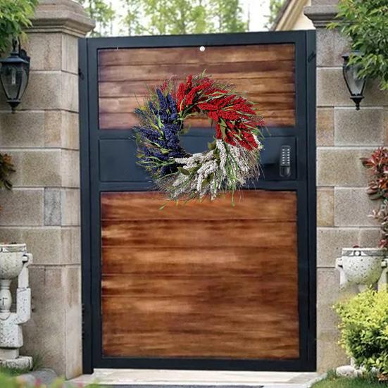 Дверной венок, шнурок, дизайн, элемент флага США, пластик, с Днем независимости, искусственная цветочная гирлянда, домашний декор 
Дверной венок, шнурок, дизайн, элемент флага США, пластик, с Днем независимости, искусственная цветочная гирлянда, домашний декор