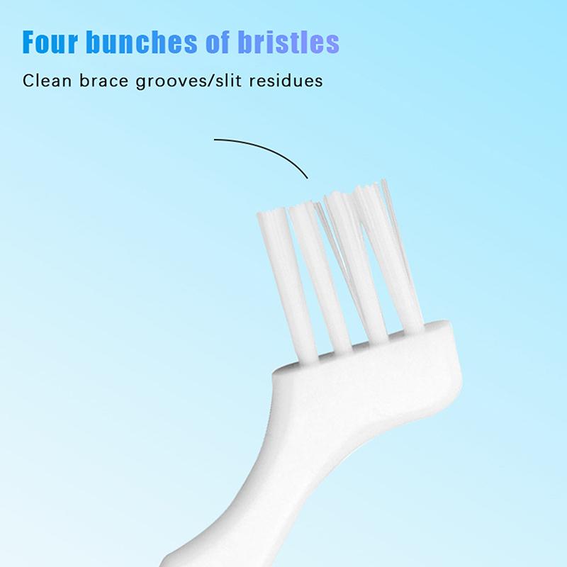 10Pcs Mini Denture Cleaning Brush Toothbrushes False Teeth Brush Multi-Layered Bristles Non-Slip Ergonomic Orthodontic Oral Care
10Pcs Mini Denture Cleaning Brush Toothbrushes False Teeth Brush Multi-Layered Bristles Non-Slip Ergonomic Orthodontic Oral Care