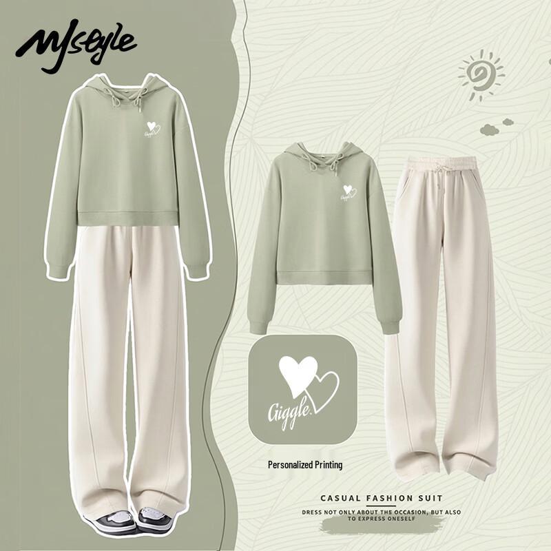 MJ STYLE Women s Hooded Sweatshirt & Slim Pants Set L
MJ STYLE Women s Hooded Sweatshirt & Slim Pants Set L