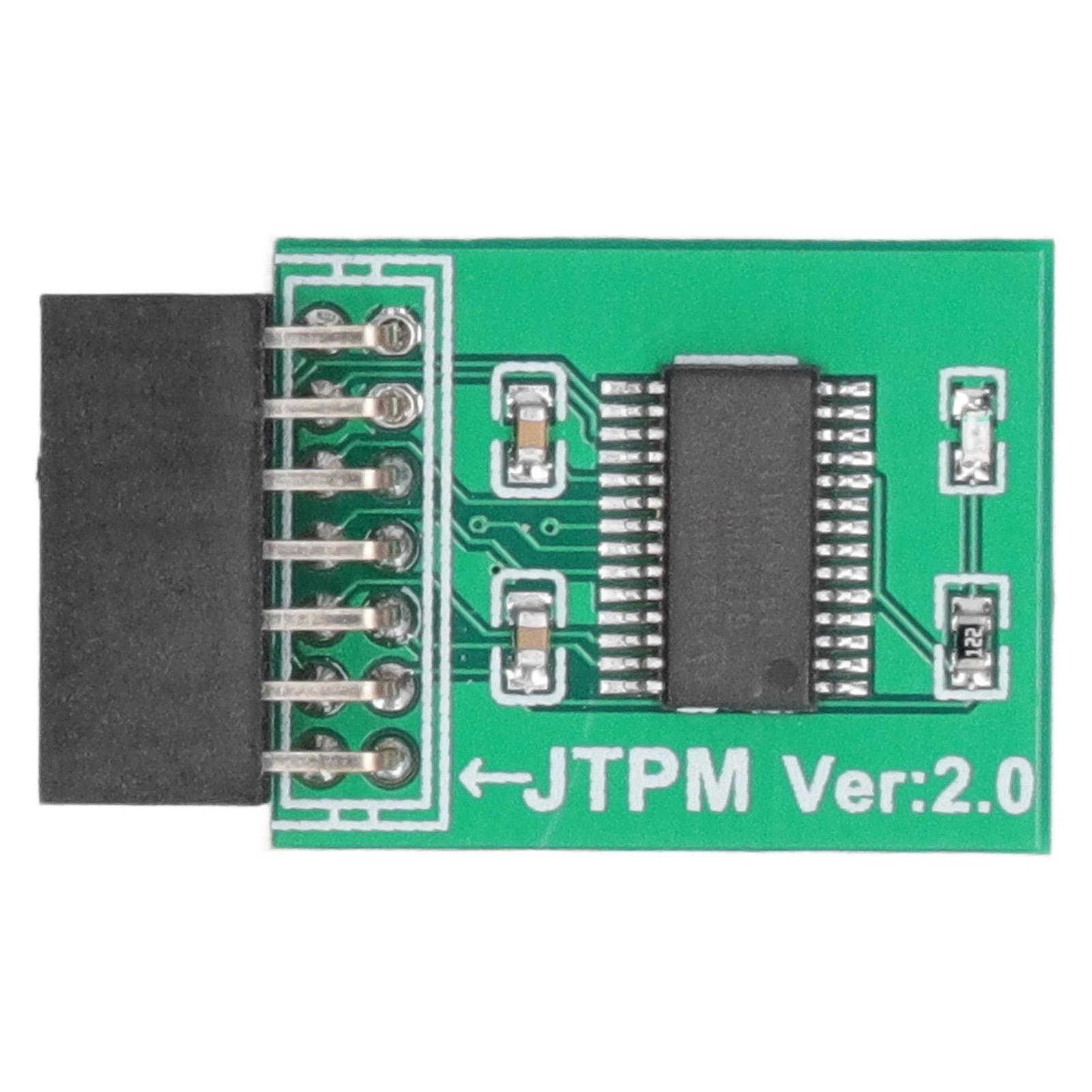 Для модуля MSI TPM 2.0 Посилене шифрування 14-контактний інтерфейс LPC Плата модуля TPM для Win11 Зелений для модуля TPM MSI TPM2.0
Для модуля MSI TPM 2.0 Посилене шифрування 14-контактний інтерфейс LPC Плата модуля TPM для Win11 Зелений для модуля TPM MSI TPM2.0