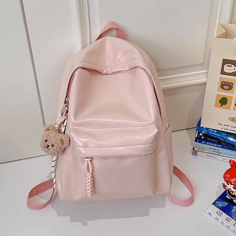 Модный новый универсальный рюкзак женский большой вместимости однотонный тренд кампуса стиль колледжа школьная сумка ленивый ветер рюкзак Single pack розовый
Модный новый универсальный рюкзак женский большой вместимости однотонный тренд кампуса стиль колледжа школьная сумка ленивый ветер рюкзак Single pack розовый