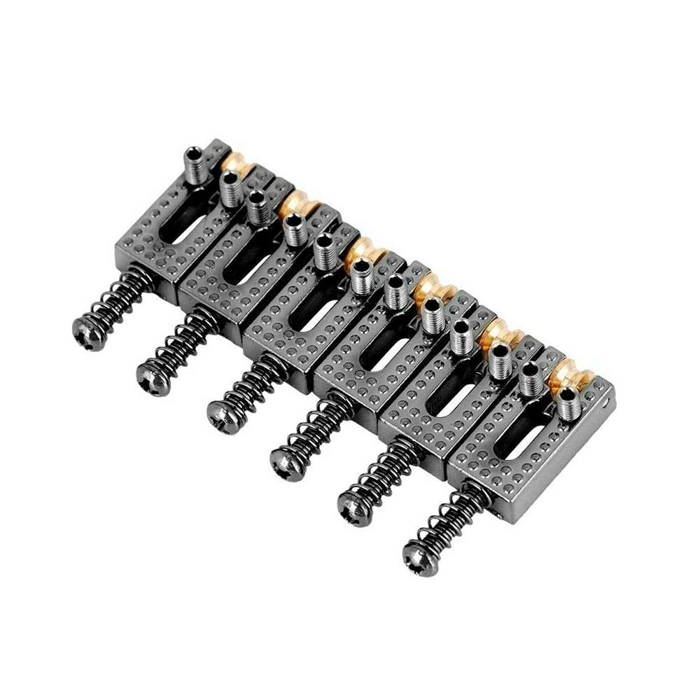 6Pcs Electric Guitar Roller Bridge Tremolo Saddles for TL ST Electric Guitar
6Pcs Electric Guitar Roller Bridge Tremolo Saddles for TL ST Electric Guitar