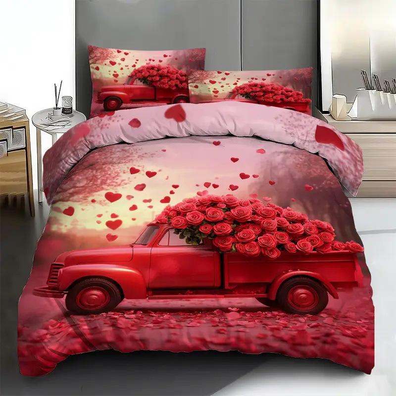 Fashion technology,3D digital printed bedding, duvet covers, pillowcases 70 * 200 two-piece set 90g
Fashion technology,3D digital printed bedding, duvet covers, pillowcases 70 * 200 two-piece set 90g