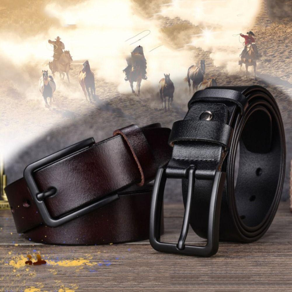 Zinc Zinc Alloy Pin Buckle Waistband 110/115/120/125cm Male Strap Luxury Men Belt Jeans 115cm
Zinc Zinc Alloy Pin Buckle Waistband 110/115/120/125cm Male Strap Luxury Men Belt Jeans 115cm