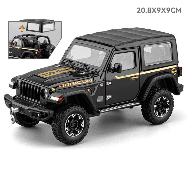 1:24 Wrangler Rubicon Tank 500 SUV Model Car Toy Shock Absorption Wheel Steering Sound Light Off-road Vehicle Models Boys Gifts
1:24 Wrangler Rubicon Tank 500 SUV Model Car Toy Shock Absorption Wheel Steering Sound Light Off-road Vehicle Models Boys Gifts