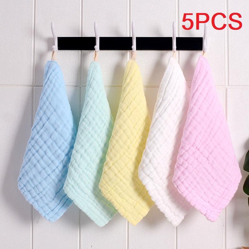 5pcs Gauze Baby Towels 30*30cm Square Soft Solid Color Newborn Infant Wash Face Hand Bathing Towel Bibs Handkerchief
5pcs Gauze Baby Towels 30*30cm Square Soft Solid Color Newborn Infant Wash Face Hand Bathing Towel Bibs Handkerchief