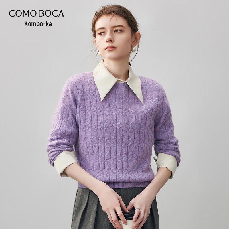 Komom Boca Women s Cable Knit Cashmere Sweater M
Komom Boca Women s Cable Knit Cashmere Sweater M