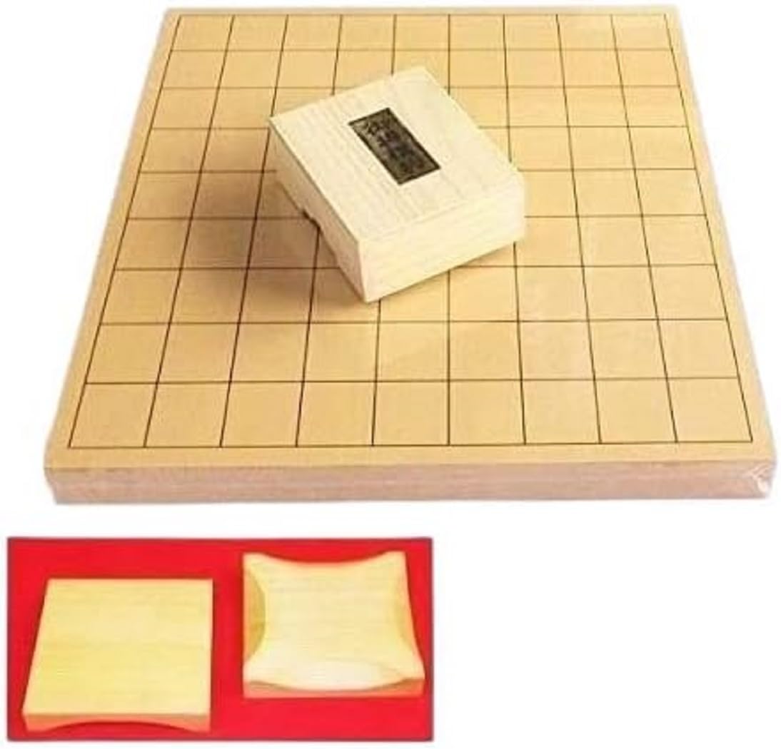 piece Shogi set Shin Katsura 1 inch tabletop shogi board Wooden shogi pieces (With stand)
piece Shogi set Shin Katsura 1 inch tabletop shogi board Wooden shogi pieces (With stand)