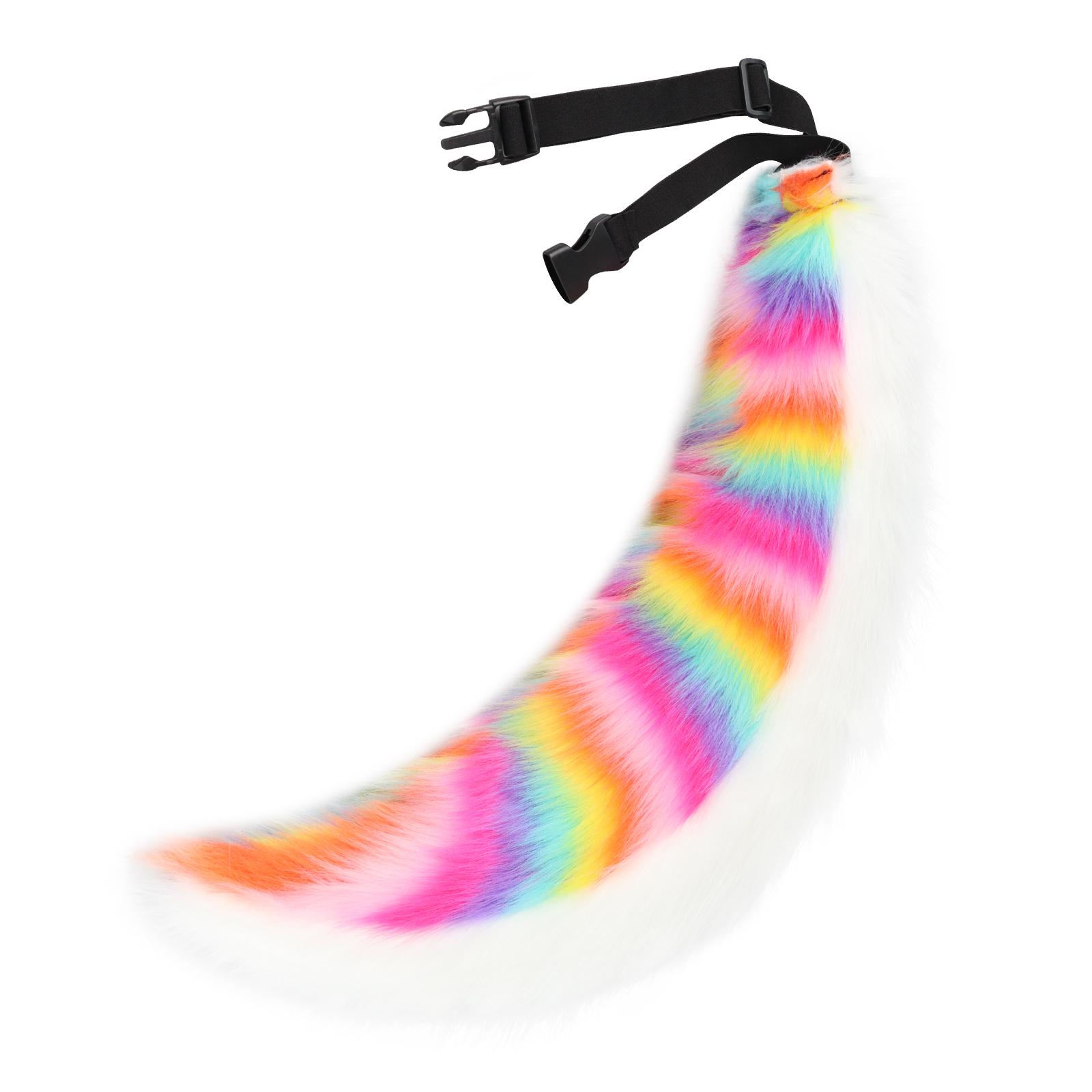Faux Fur Animal Fox Wolf Tail Fursuit Furry Handmade Fluffy Plush Cosplay Costume Accessories Halloween Party One Size
Faux Fur Animal Fox Wolf Tail Fursuit Furry Handmade Fluffy Plush Cosplay Costume Accessories Halloween Party One Size