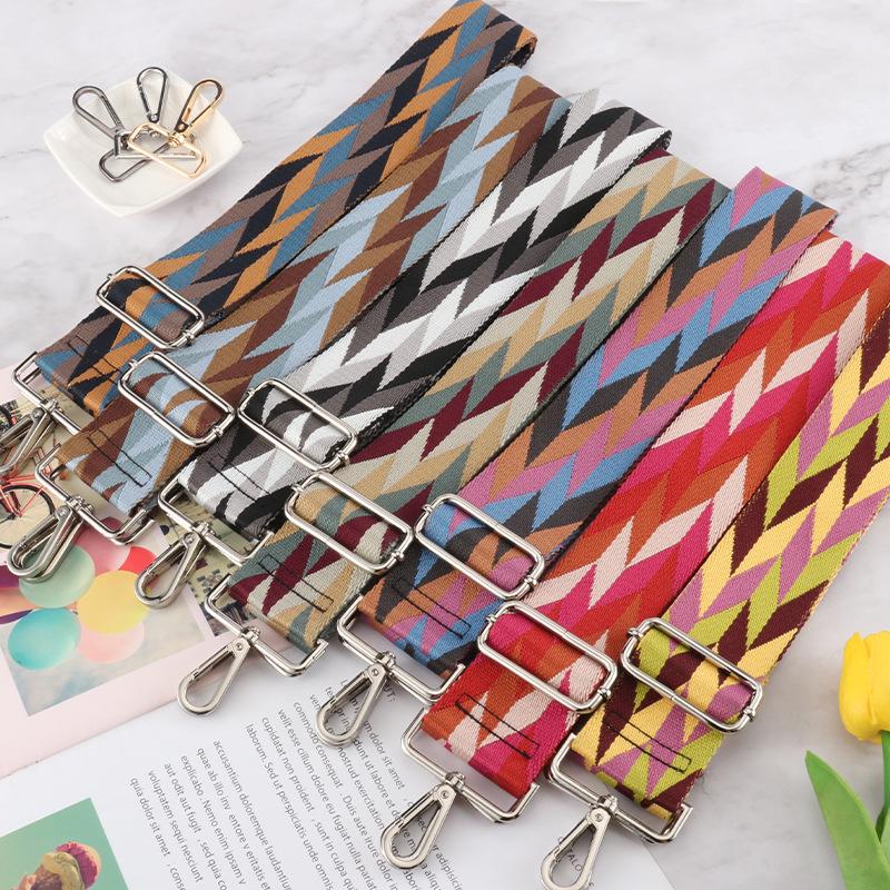 Adjustable 5cm Wide Colorful Diamond Bag Strap - Crossbody & Shoulder Strap Available Gunmetal Clasp
Adjustable 5cm Wide Colorful Diamond Bag Strap - Crossbody & Shoulder Strap Available Gunmetal Clasp