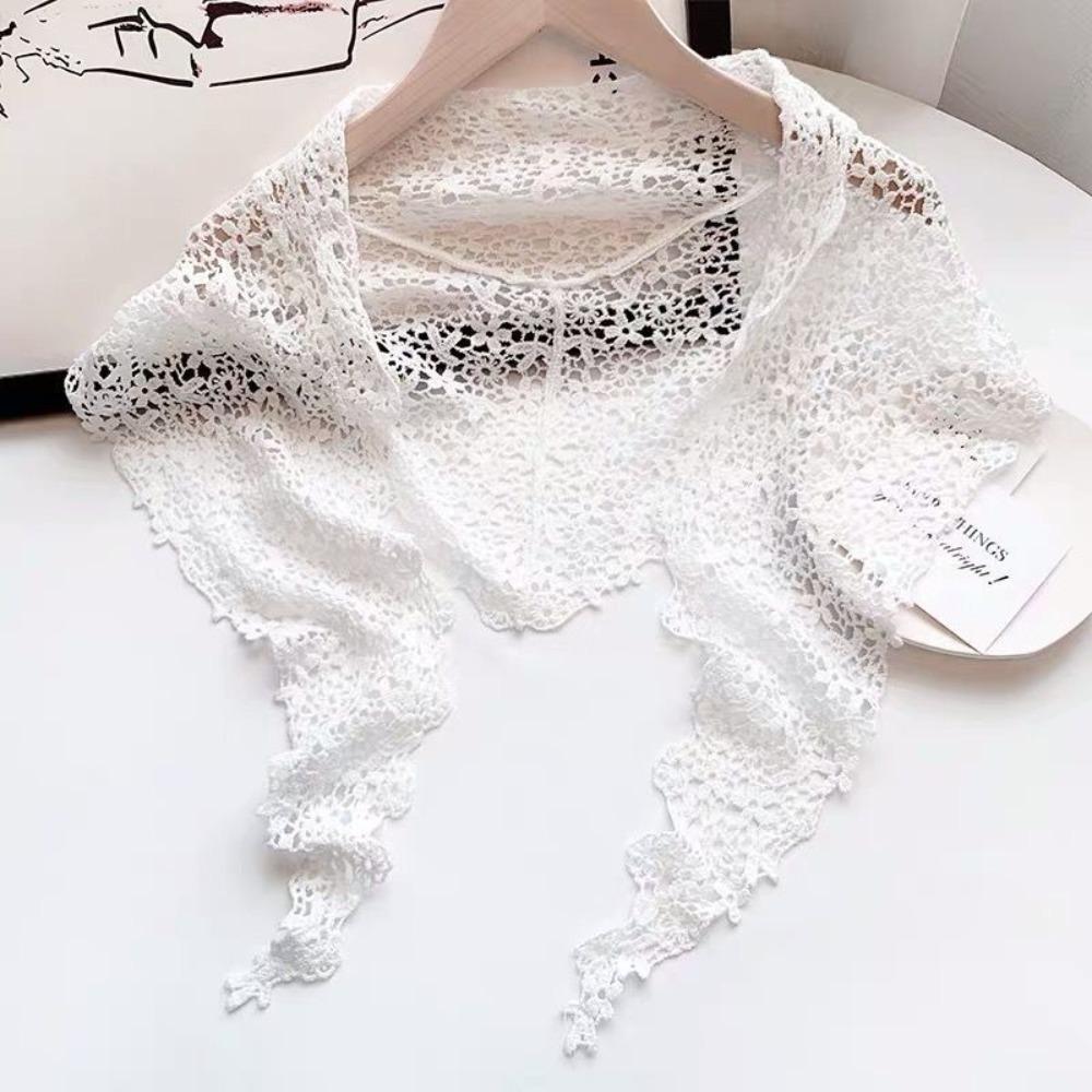Кружевная отделка Пукающая занавеска Ажурный фартук Юбка-обертка Трендовый треугольный платок Лето белый
Кружевная отделка Пукающая занавеска Ажурный фартук Юбка-обертка Трендовый треугольный платок Лето белый