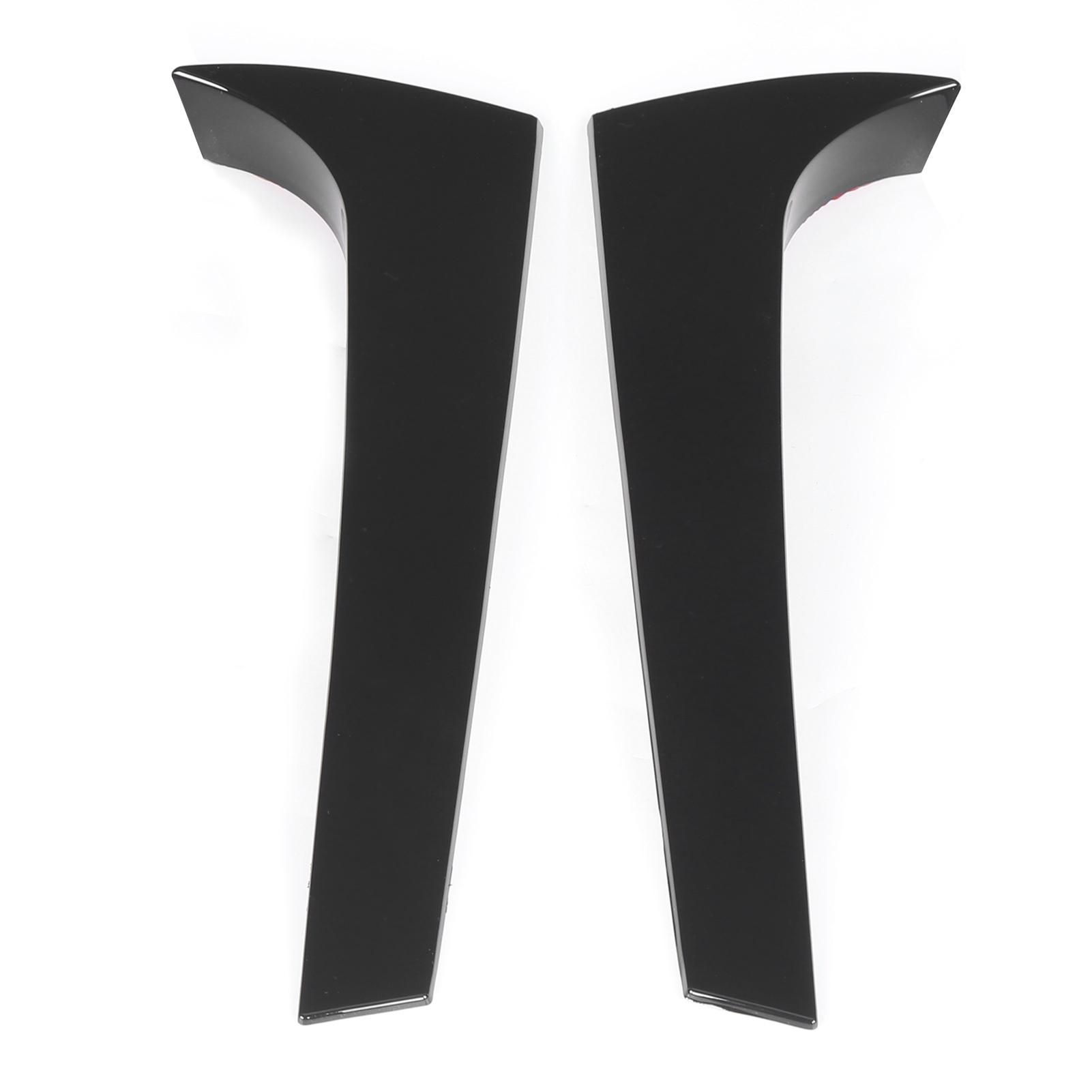 2pcs Rear Window Side Spoilers Wing Canards Trim Replacement for Kodiaq 2016‑2021 Glossy Black
2pcs Rear Window Side Spoilers Wing Canards Trim Replacement for Kodiaq 2016‑2021 Glossy Black