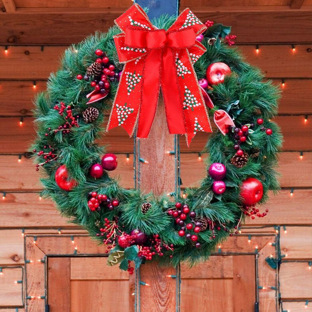 Hanging Pendent Large Christmas Bow DIY Xmas Bow Knot Creative Christmas Tree Bowknot Xmas Gift
Hanging Pendent Large Christmas Bow DIY Xmas Bow Knot Creative Christmas Tree Bowknot Xmas Gift
