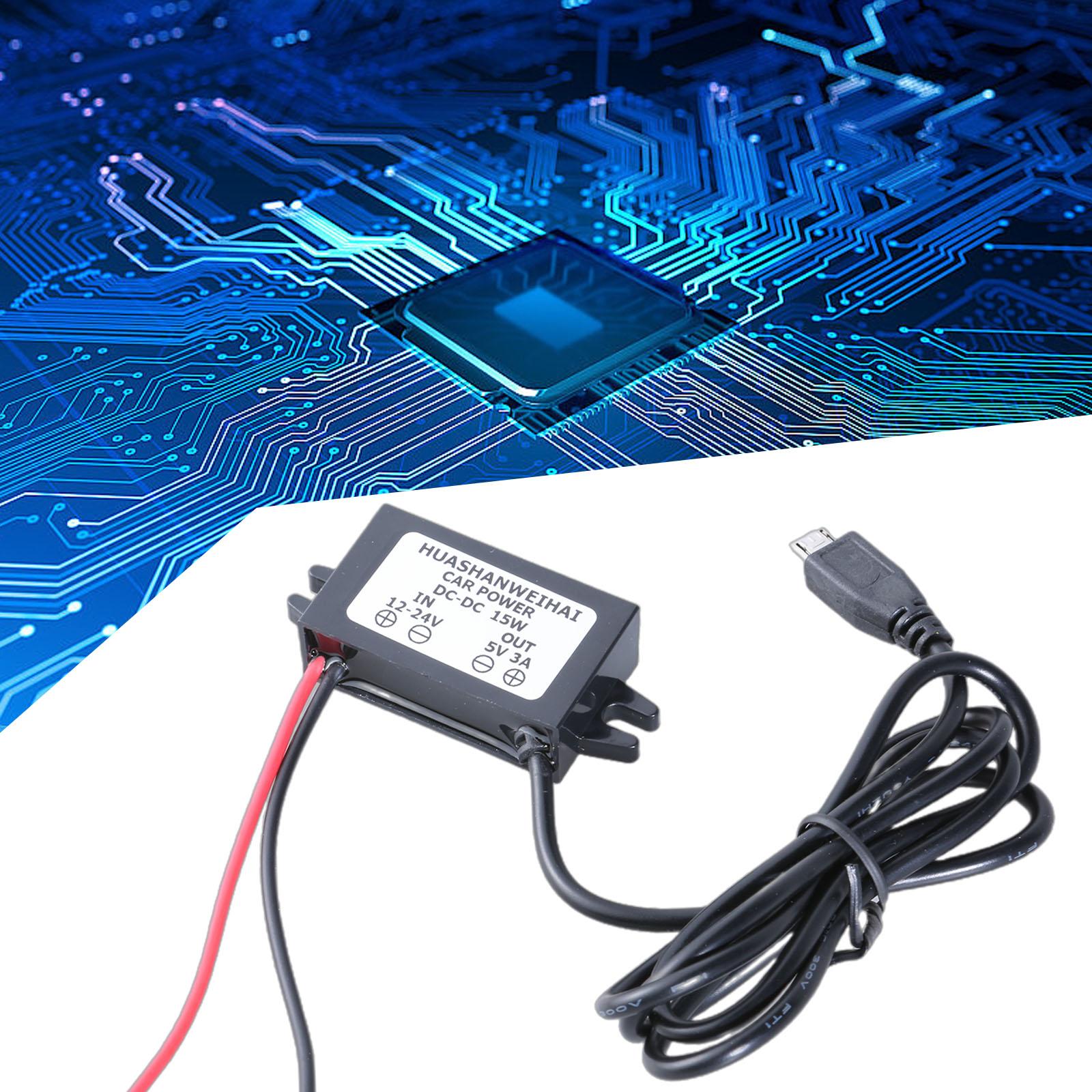 Автомобильный преобразователь напряжения USB DC12V-24V to o USB 5V 3A для автомобильного радиоприемника, светодиодного дисплея
Автомобильный преобразователь напряжения USB DC12V-24V to o USB 5V 3A для автомобильного радиоприемника, светодиодного дисплея