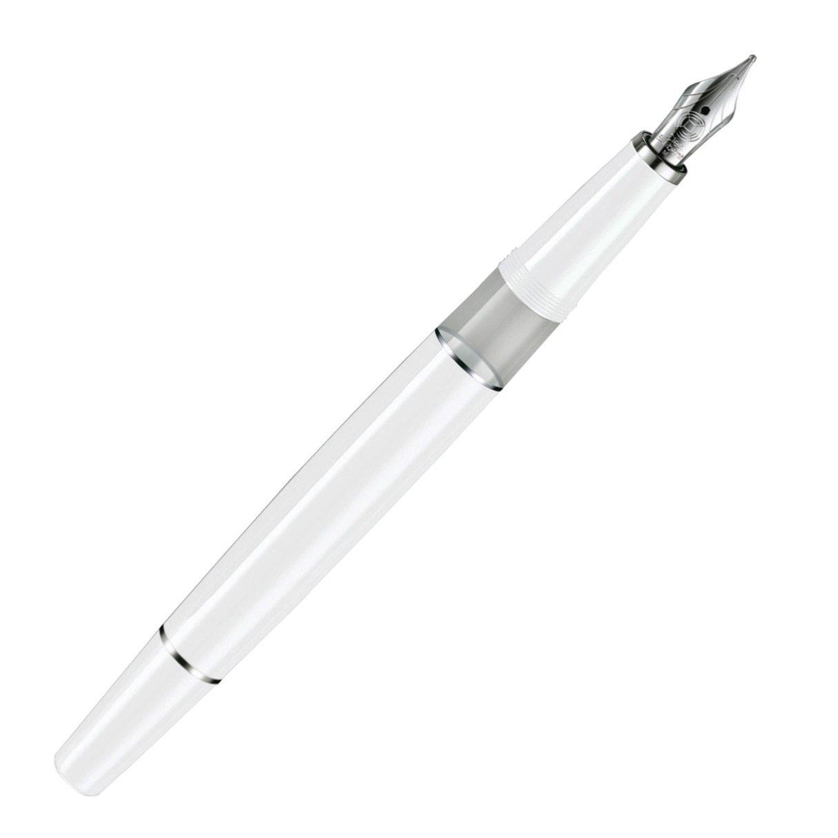 Cleo Classic White Piston Fountain стальные перьевые кольца и зажим, сделано вручную в Германии + + + Ручка, (В) + + + Палладиевое покрытие + + +
Cleo Classic White Piston Fountain стальные перьевые кольца и зажим, сделано вручную в Германии + + + Ручка, (В) + + + Палладиевое покрытие + + +